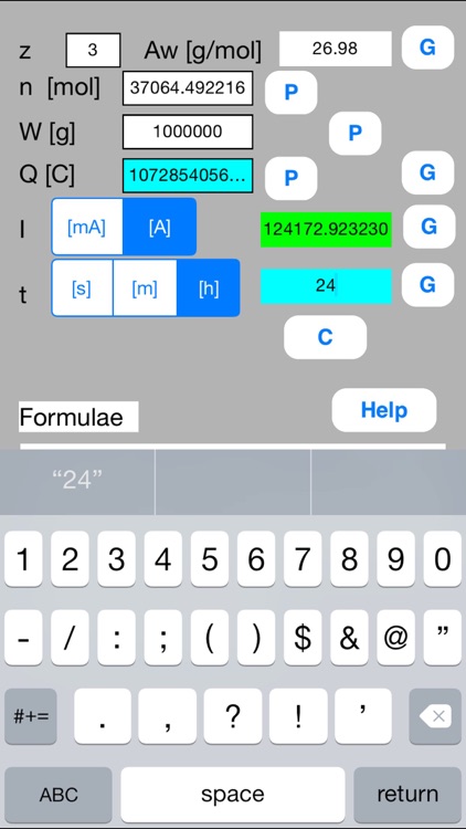 Faraday Calculator mini screenshot-3