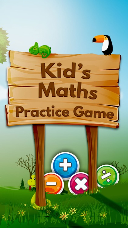 Kids Maths Practice Game