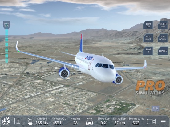 Screenshot #6 pour Pro Flight Simulator Dubai 4K