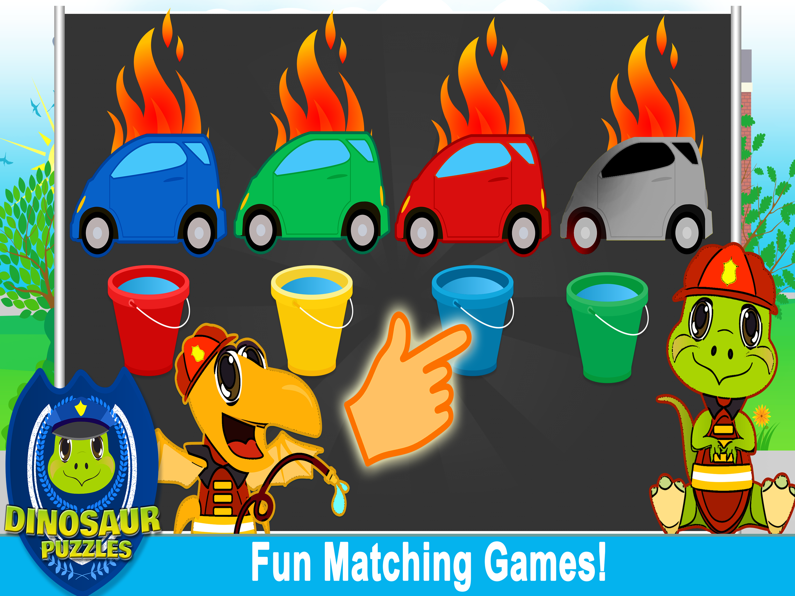 Dino Paws (2+) - dinosaur coloring adventure! screenshot 7