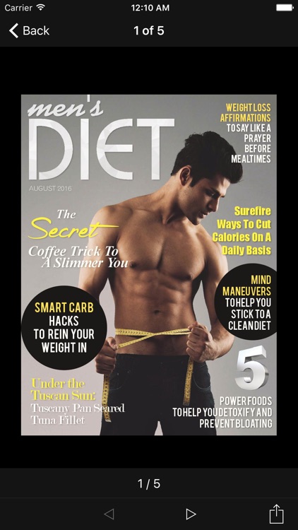 Men’s Diet Magazine