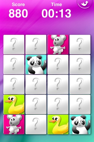 Animals' Matching for Kids - Memory Gameのおすすめ画像1