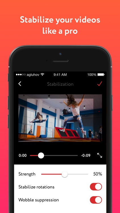 Deshake - Automatic Video Stabilization