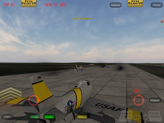 Screenshot #2 for GSIII - Flight Simulator - Heroes of the MIG Alley