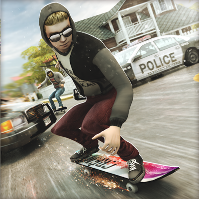 True Skateboarding Ride | Epic Skate Board 3D