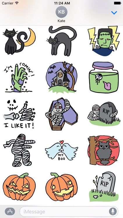 Halloween stickers for all