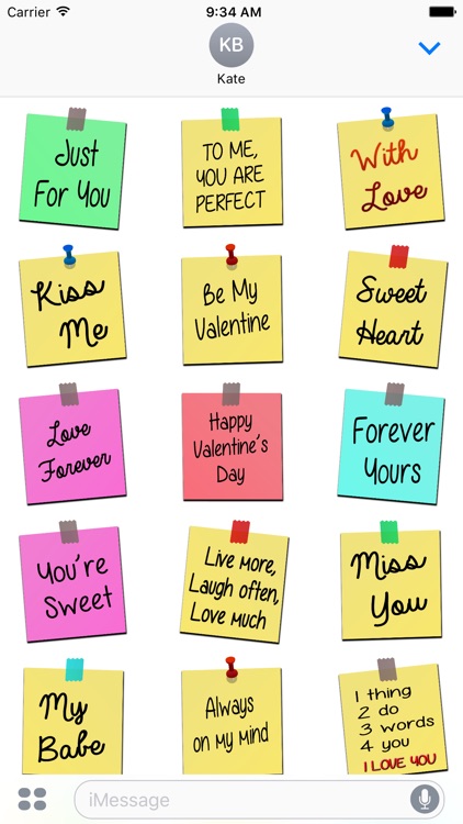 Amazing Love Stickers for iMessage