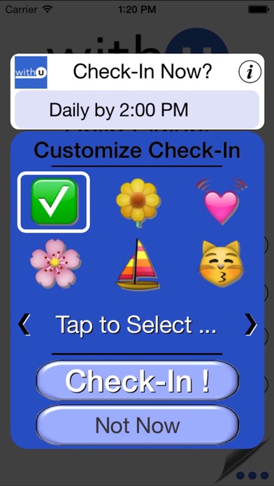 Screenshot #2 pour WithYou: In Touch Every Day