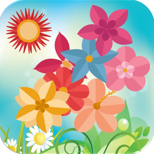 Flower Blossom Sky Splash Mania iOS App