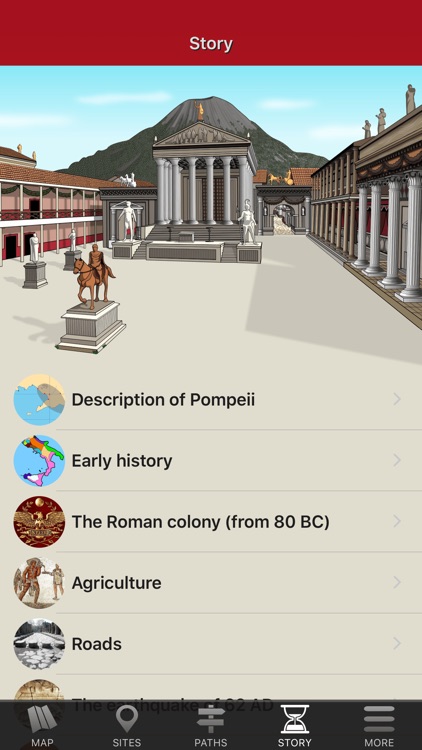Pompeii Map - Offline Travel Guide screenshot-3