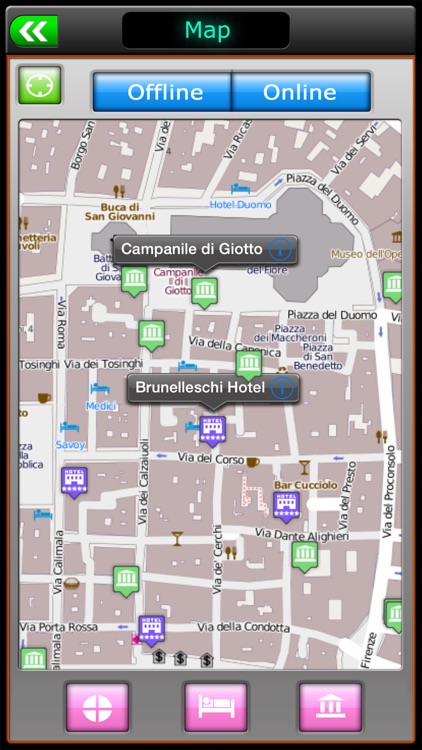 Florence Offline Map Travel Guide