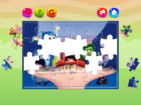 Cartoon Jigsaw Puzzles Box for Inside Outのおすすめ画像1