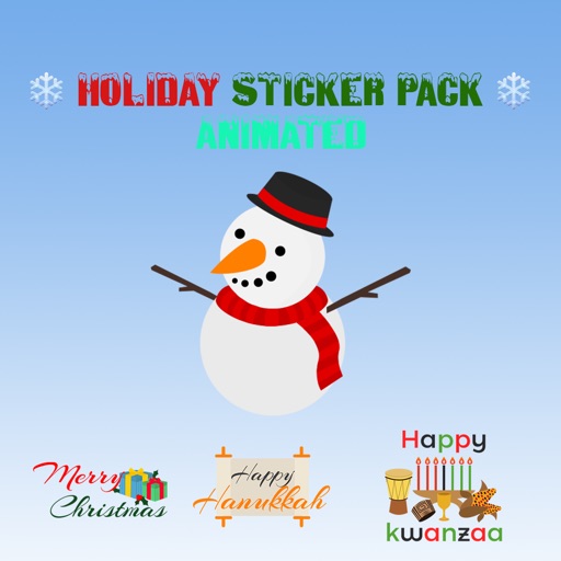 Holiday Sticker Pack - Animated