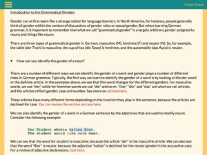 UMD German Grammar Guide screenshot #2 for iPad