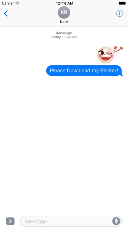 Funny Circle Face Stickers Pack