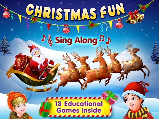 Christmas Fun Sing-Along iPad app afbeelding 1