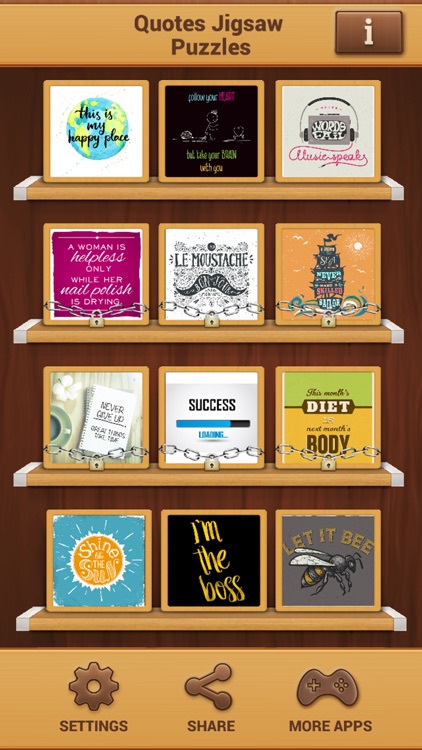 Quotes Jigsaw Puzzles - Real Puzzle Matching Games