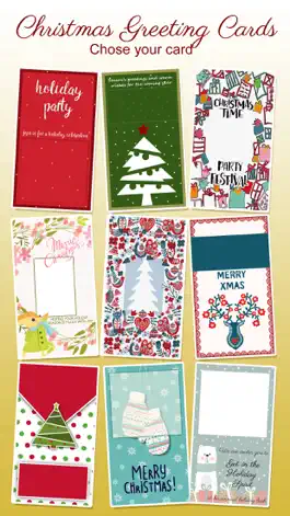 Game screenshot Christmas Holiday Greeting and Invitation Card.s apk
