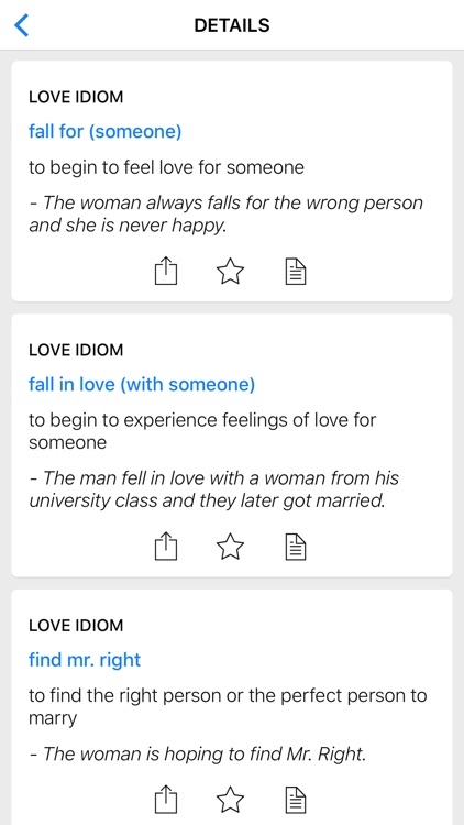 Love & Animal idioms