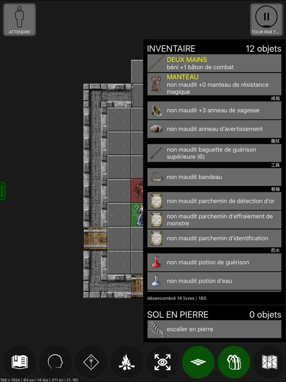 Screenshot #5 pour Pathos: manuscrit Nethack