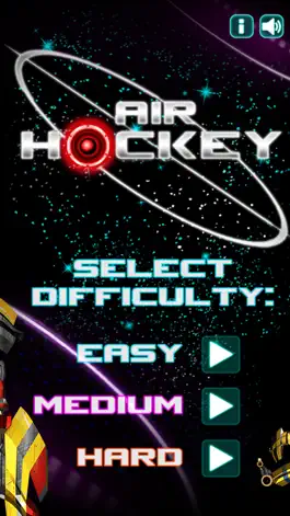 Game screenshot Glow Hockey HD - Neon Light Air Hockey hack
