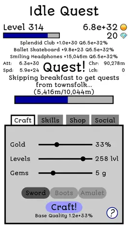 Game screenshot Idle Quest mod apk