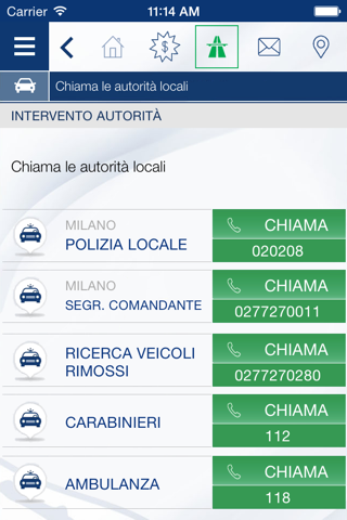 AUTOSICURA AMOLAMIAUTO: info traffico a Milano. screenshot 2