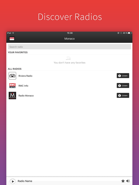 Screenshot #4 pour Radio Monaco - Radios MON FREE