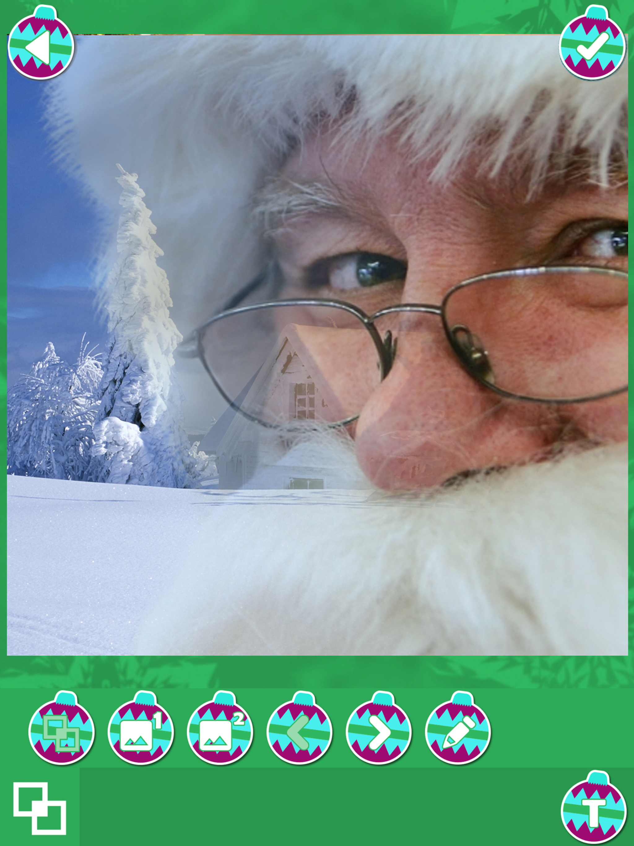 Christmas Photo Blender - Best Xmas Picture Editor