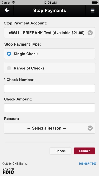 CNB Bank goMobile screenshot-3