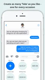 tabs - shared spending tracker iphone screenshot 3
