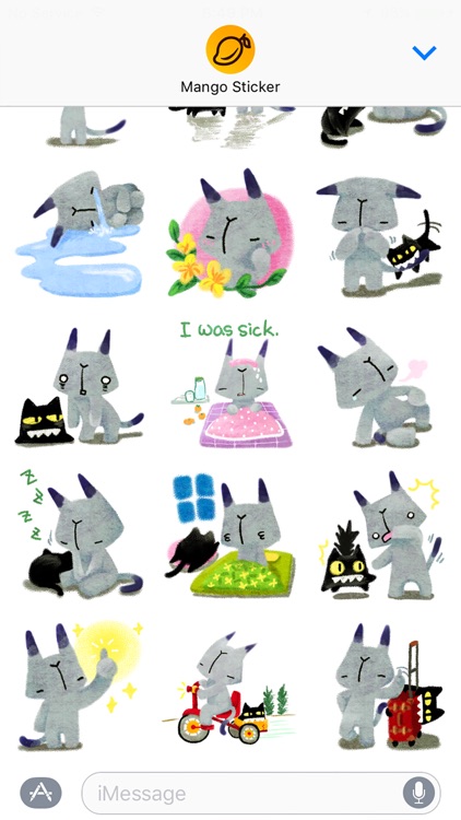 Day by day of Sirasoni - Mango Sticker