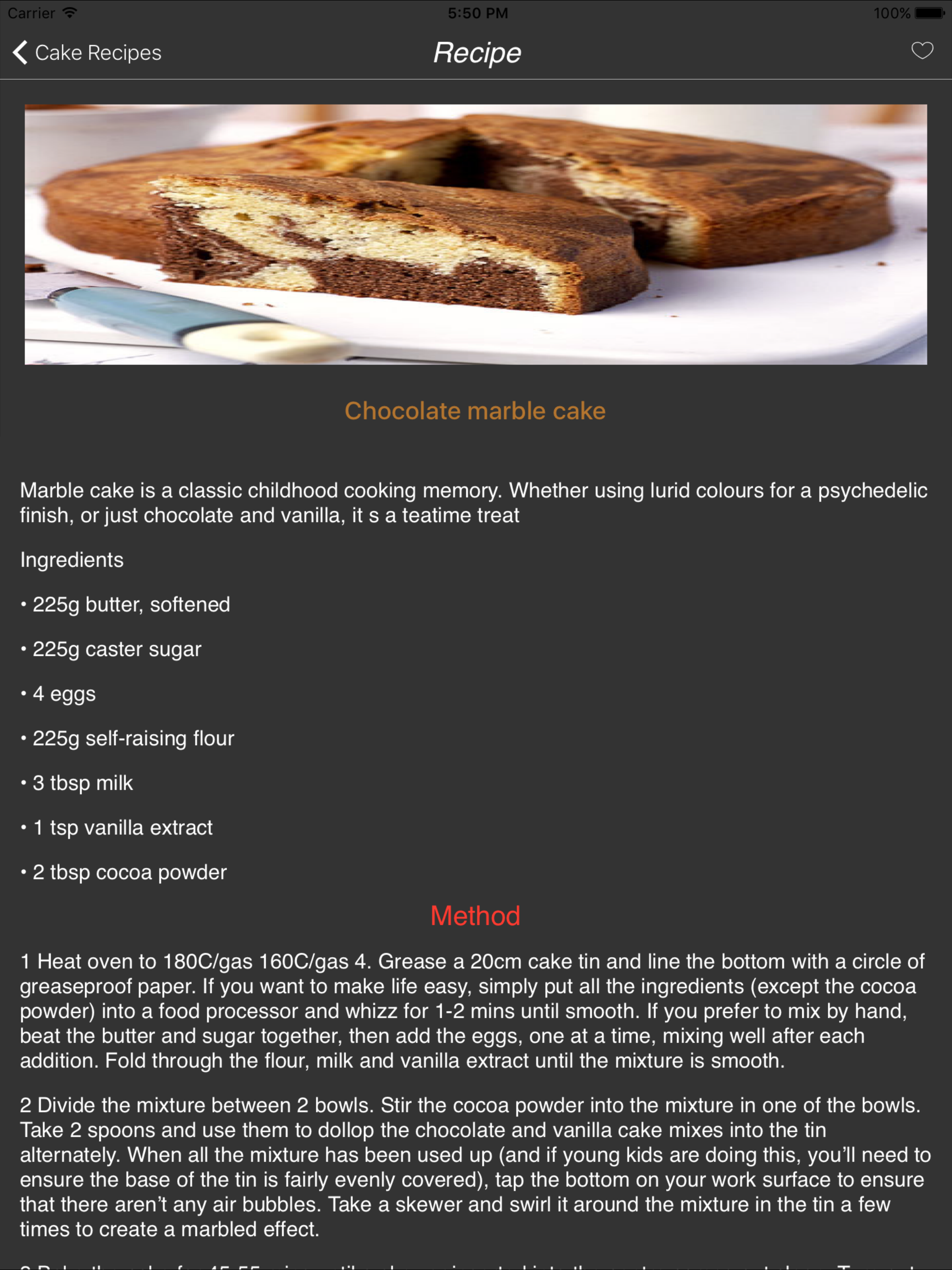 Best Cake recipes