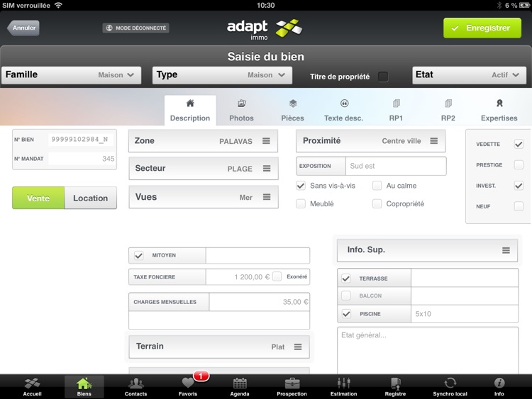 Adapt immo pour iPad screenshot-3