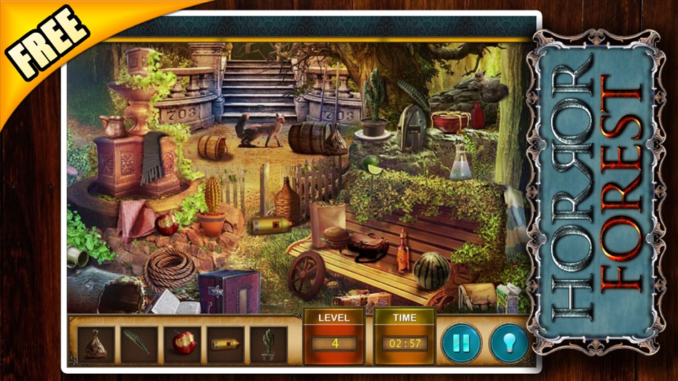 #2. Horror Forest Free Search Find hidden Objects Game (iOS) By: Ajaysinh Jadeja