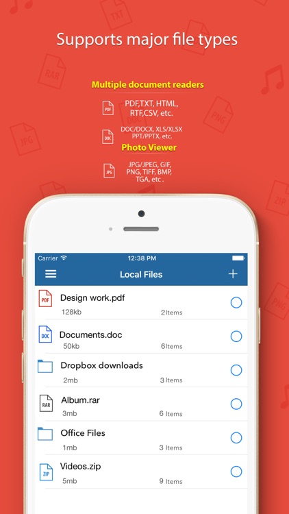 FileOpener - File Manager to Unzip files