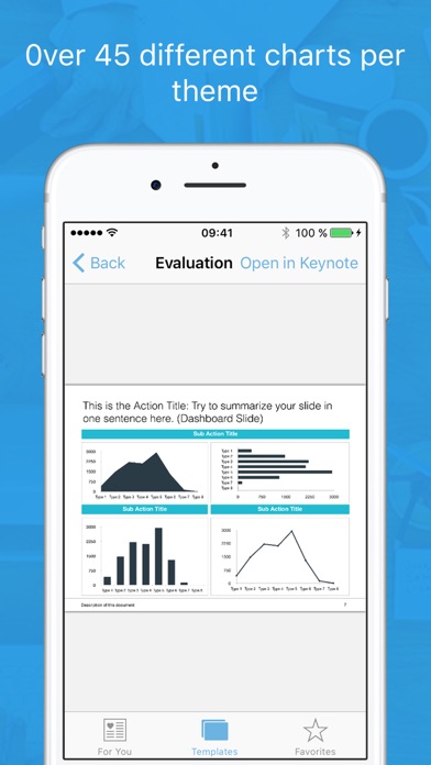 Templates for Keynote Professional Screenshot