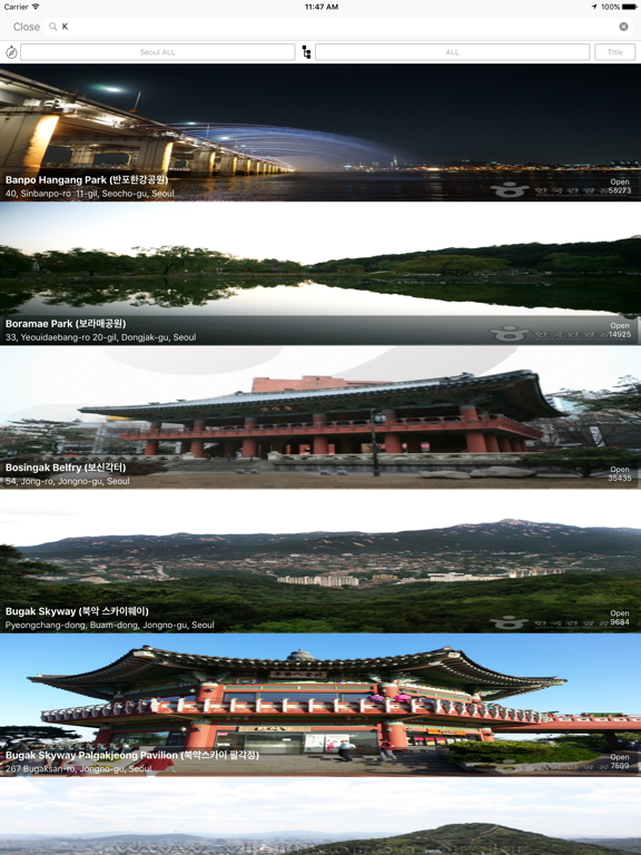 Go to Korea - JTourKorea iPad screenshot 5 - Travel app