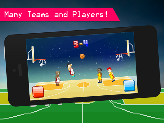 Screenshot #5 pour Funny Bouncy Basketball - Fun 2 Player Physics