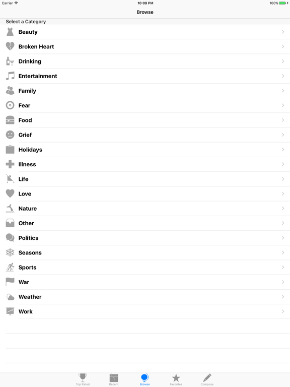 Screenshot #6 pour Poemz
