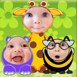 Baby Faces Photo Frames and Stickers