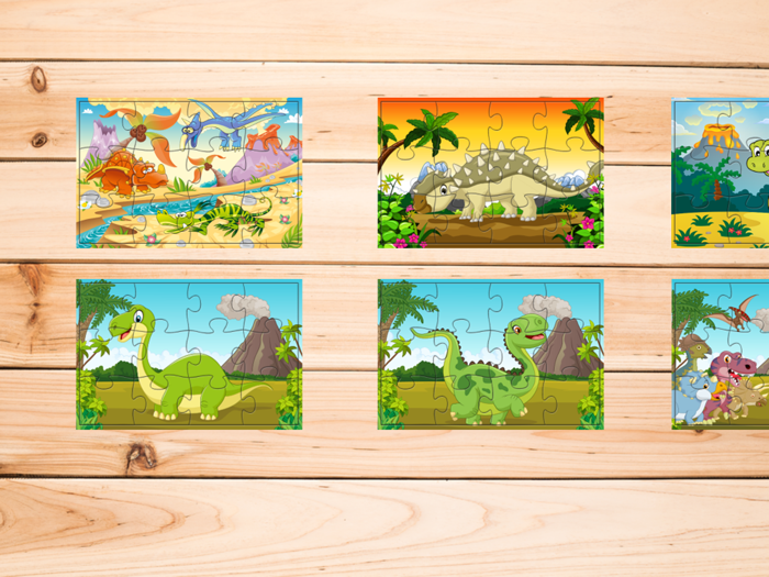 Dinosaurs Jigsaw Game HD - For Kids Toddler Puzzle