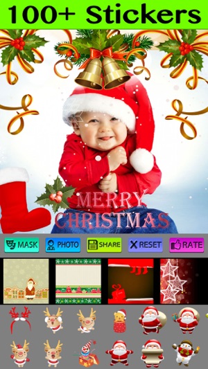 Christmas Photo Frames and Costumes(圖3)-速報App