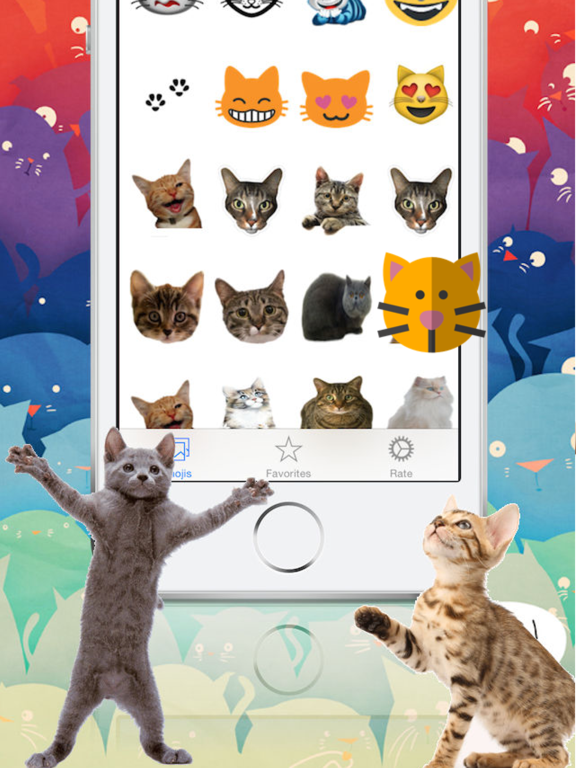 Screenshot #4 pour Cat Emojis