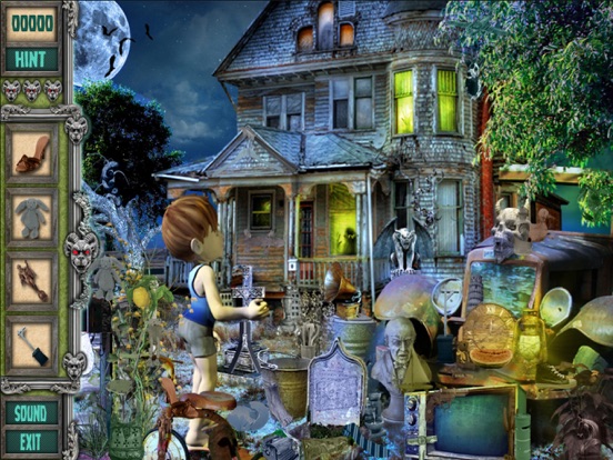 Screenshot #4 pour Ghost House Hidden Object Game