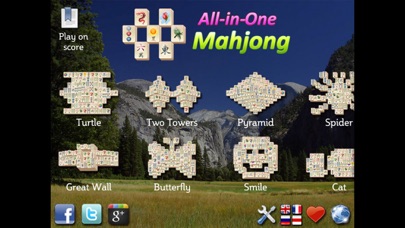 Screenshot #1 pour Mahjong Tout-en-Un