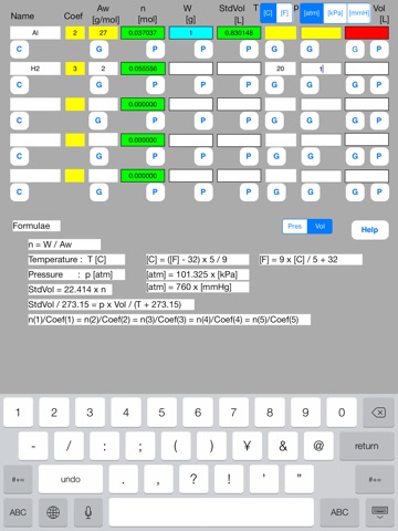 Mol Calculator screenshot 3