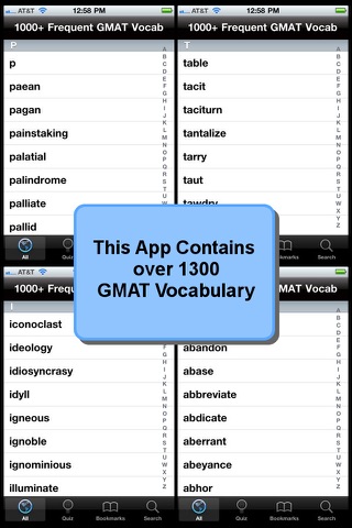 1000+ Frequent GMAT Vocabulary screenshot 3