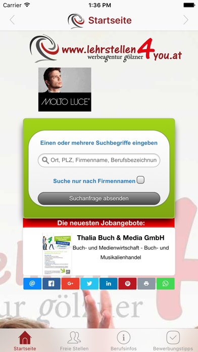 How to cancel & delete lehrstellen4you from iphone & ipad 1