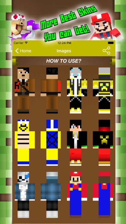 Skins For Minecraft PE - For Super Mario Fans!